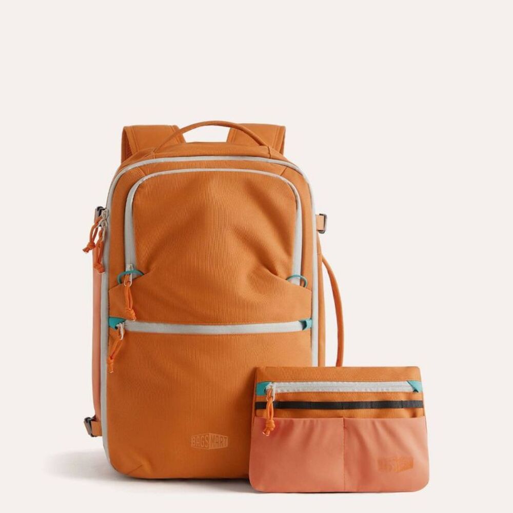 Bagsmart 29L Faro Carry On Travel Backpack - Rust